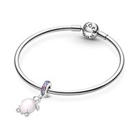 Charm Pandora Donna Pandora Moments in Argento Cristallo 798939C02 - 798939C02